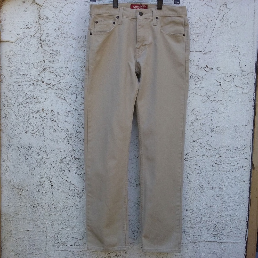 Men's Arizona Jeans Straight Slim Tan